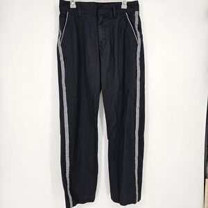 Tesla Motors Work Pants Mens 32 x 32 Black Reflective Employee‎ Uniform